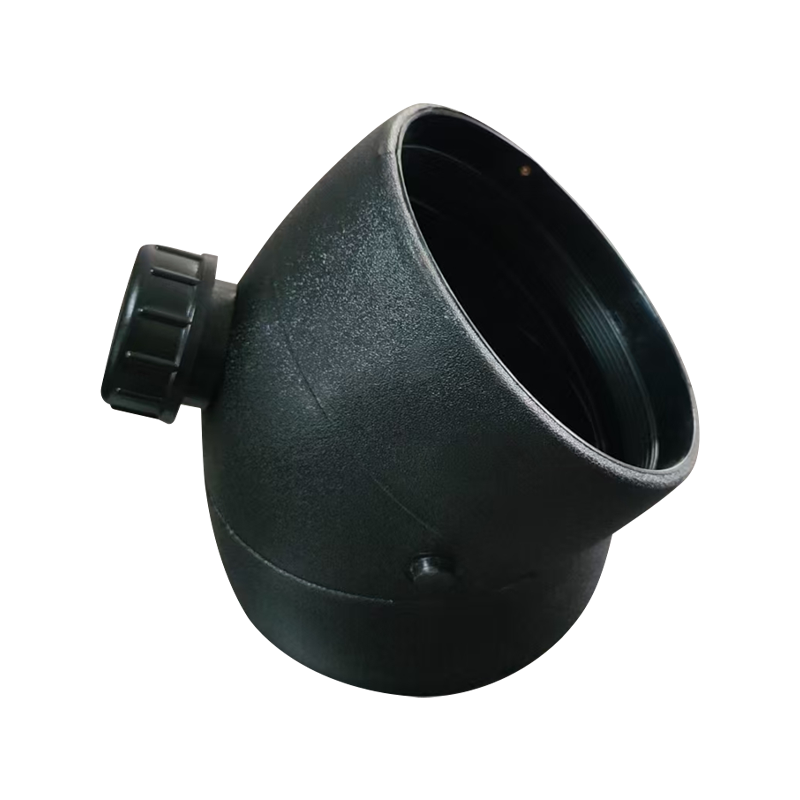Cotovelo de fusão elétrica 45° com porta de inspeção
